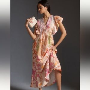 Anthropologie The Cassandra Maxi Dress NWOT